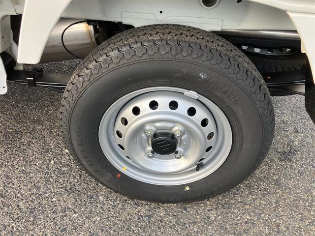 キャリイトラック KCエアコン・パワステ 届出済未使用車・禁煙車・ 7型 2WD 5F ホワイト(26U)スズキセーフティサポート パワーウィンドウ 衝突被害軽減システム クリアランスソナー レーンアシスト アイドリングストップ オートライト 三方開(32枚目)