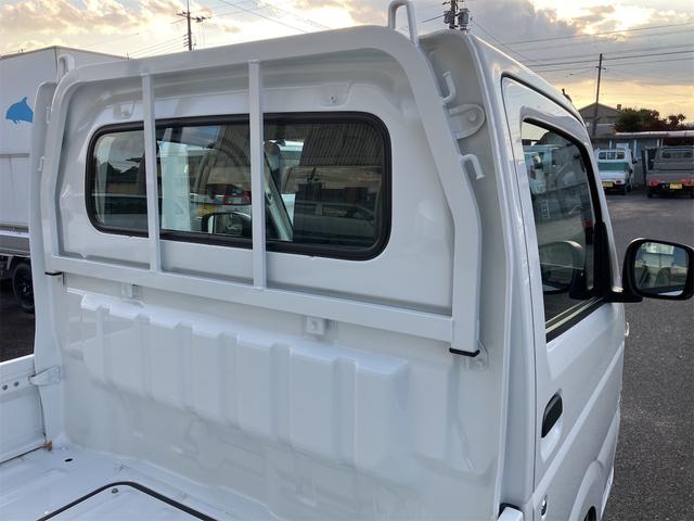 キャリイトラック KCエアコン・パワステ 届出済未使用車・禁煙車・ 7型 2WD 5F ホワイト(26U)スズキセーフティサポート パワーウィンドウ 衝突被害軽減システム クリアランスソナー レーンアシスト アイドリングストップ オートライト 三方開(39枚目)