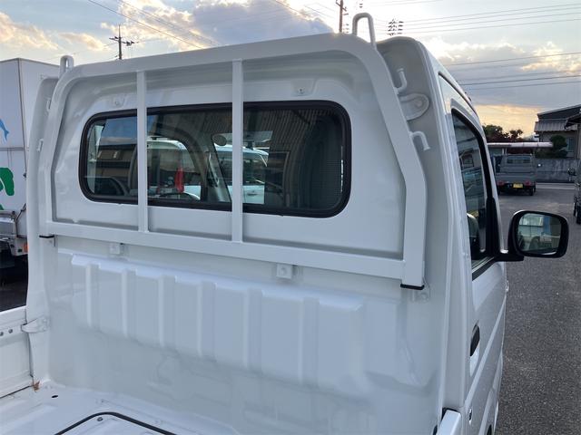 キャリイトラック KCエアコン・パワステ 届出済未使用車・禁煙車・ 7型 2WD 5F ホワイト(26U)スズキセーフティサポート パワーウィンドウ 衝突被害軽減システム クリアランスソナー レーンアシスト アイドリングストップ オートライト 三方開(57枚目)