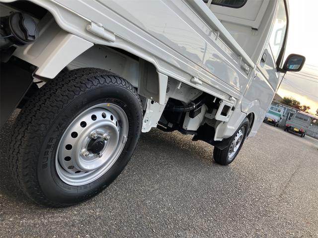 キャリイトラック KCエアコン・パワステ 届出済未使用車・禁煙車・ 7型 2WD 5F ホワイト(26U)スズキセーフティサポート パワーウィンドウ 衝突被害軽減システム クリアランスソナー レーンアシスト アイドリングストップ オートライト 三方開(59枚目)