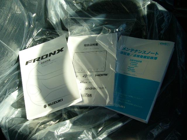 フロンクス ベースグレード　純正９インチナビ　全方位モニター　ＬＥＤヘッド　純正アルミ　衝突軽減ブレーキ　スマートキー　ハーフレザー　シートヒーター　パドルシフト　クルコン　ＥＴＣ　ワイヤレス充電器　ＵＳＢ　Ｂｌｕｅｔｏｏｔｈ（37枚目）