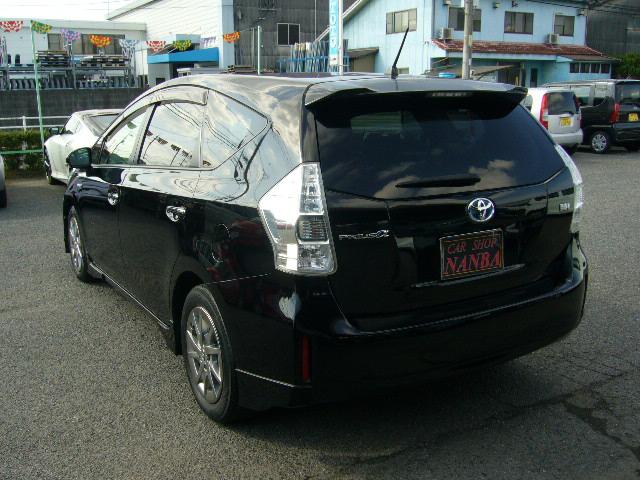 プリウスアルファ Ｓ　チューン　ブラック　７人乗り　３列シート　ＬＥＤヘッド　純正フルセグＳＤナビ　バックカメラ　純正アルミ　プッシュスタート　スマートキー　オートＡＣ　プライバシーガラス　ＥＴＣ　Ｂｌｕｅｔｏｏｔｈ　ＤＶＤ再生　ワンオーナー（6枚目）