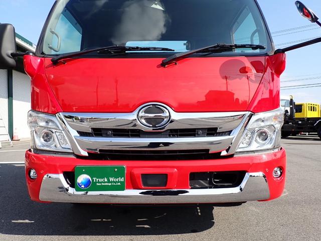 デュトロ キャリアカー（積載車・３ｔ積）　１８０馬力　令和１年式　極東　極東フラトップＺＥＲＯ（フルフラット型）　ハイグレード　油圧オートテールゲート　油圧ウインチ　ラジコン　電動パーキング　ナビ・ＴＶ（フルセグ）　Ｓミラー格納式　Ｓマーカーランプ　フォグランプ　ＥＴＣ（13枚目）