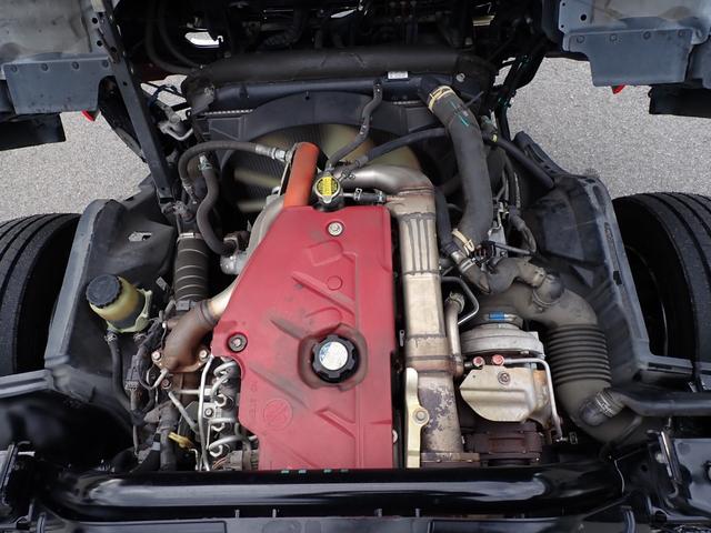 デュトロ キャリアカー（積載車・３ｔ積）　１８０馬力　令和１年式　極東　極東フラトップＺＥＲＯ（フルフラット型）　ハイグレード　油圧オートテールゲート　油圧ウインチ　ラジコン　電動パーキング　ナビ・ＴＶ（フルセグ）　Ｓミラー格納式　Ｓマーカーランプ　フォグランプ　ＥＴＣ（47枚目）