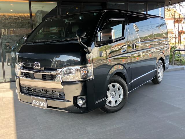 ハイエースバン スーパーGL ダークプライムII パノラミックビューモニター デジタルインナーミラー KENWOOD8インチナビ ベットキット カロッツェリアスピーカー クルーズコントロール 両側パワースライドドア TVキャンセラー(35枚目)