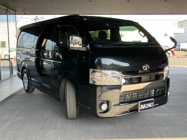 ハイエースバン スーパーGL ダークプライムII パノラミックビューモニター デジタルインナーミラー KENWOOD8インチナビ ベットキット カロッツェリアスピーカー クルーズコントロール 両側パワースライドドア TVキャンセラー(37枚目)