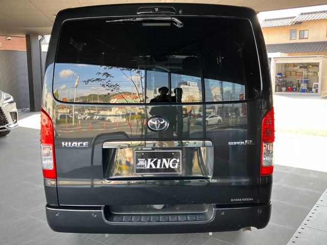 ハイエースバン スーパーGL ダークプライムII パノラミックビューモニター デジタルインナーミラー KENWOOD8インチナビ ベットキット カロッツェリアスピーカー クルーズコントロール 両側パワースライドドア TVキャンセラー(39枚目)