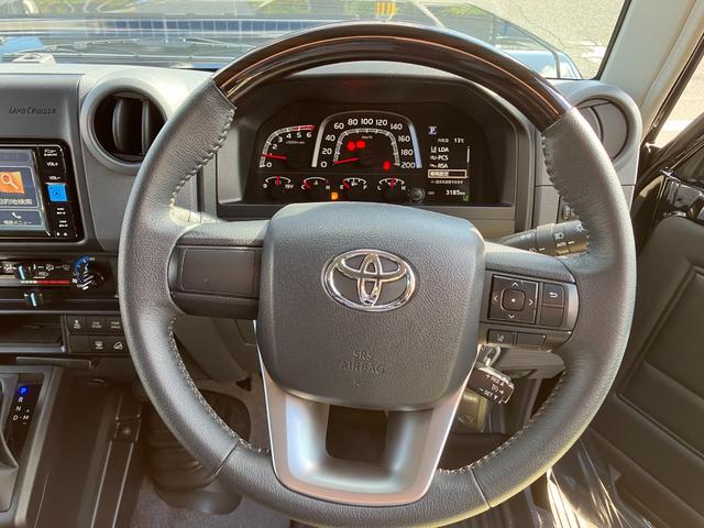 ランドクルーザー７０ ＡＸ　ワンオーナー　ＪＡＯＳフロントバンパー　モデリスタＡＷ　ＪＡＯＳラックキット　純正ナビ　バックモニター　純正ドラレコ　ＪＡＯＳアンダーカバー　リアガラスフィルム（37枚目）