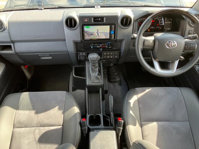 ランドクルーザー７０ ＡＸ　ワンオーナー　ＪＡＯＳフロントバンパー　モデリスタＡＷ　ＪＡＯＳラックキット　純正ナビ　バックモニター　純正ドラレコ　ＪＡＯＳアンダーカバー　リアガラスフィルム（54枚目）