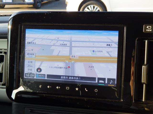 ワゴンＲスマイル Ｇ　２型　全方位カメラ　９インチナビ　ＥＴＣ　ドラレコ　Ｂｌｕｅｔｏｏｔｈ　オートライト　スライドドア　オートエアコン　スズキセーフティーサポート　デュアルカメラブレーキサポート　衝突被害軽減システム　横滑り防止機能　ステアリングスイッチ（10枚目）