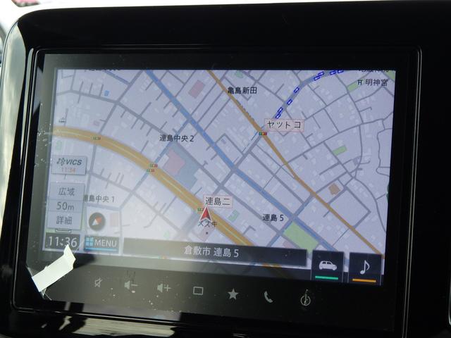 スペーシア ＨＹＢＲＩＤ　Ｇ　９インチナビ　マット　両側手動スライドドア　全方位カメラ　ＬＥＤ　オートライト　ハイビームアシスト　ＤＳＢＳＩＩ　パーキングセンサー（フロント・リヤ）　ステアリングスイッチ　プッシュスタート式エンジン　キーレス　スズキコネクト（2枚目）