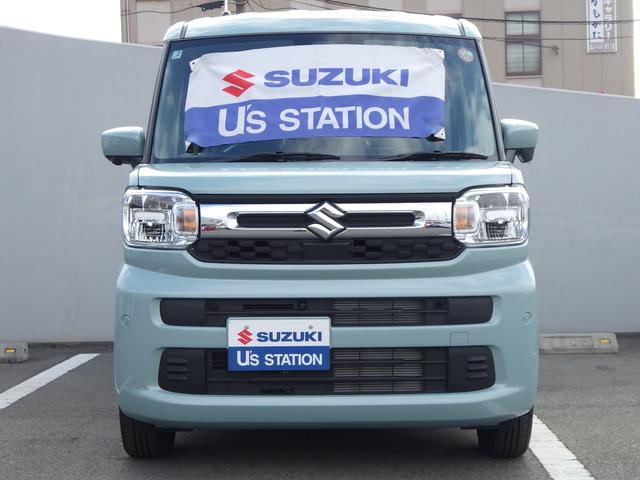 スペーシア ＨＹＢＲＩＤ　Ｇ　９インチナビ　マット　両側手動スライドドア　全方位カメラ　ＬＥＤ　オートライト　ハイビームアシスト　ＤＳＢＳＩＩ　パーキングセンサー（フロント・リヤ）　ステアリングスイッチ　プッシュスタート式エンジン　キーレス　スズキコネクト（19枚目）