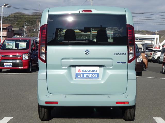 スペーシア ＨＹＢＲＩＤ　Ｇ　９インチナビ　マット　両側手動スライドドア　全方位カメラ　ＬＥＤ　オートライト　ハイビームアシスト　ＤＳＢＳＩＩ　パーキングセンサー（フロント・リヤ）　ステアリングスイッチ　プッシュスタート式エンジン　キーレス　スズキコネクト（25枚目）