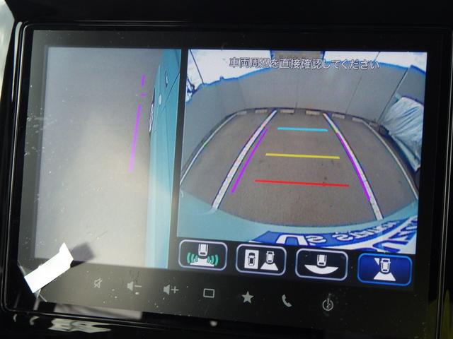 スペーシア ＨＹＢＲＩＤ　Ｇ　９インチナビ　マット　両側手動スライドドア　全方位カメラ　ＬＥＤ　オートライト　ハイビームアシスト　ＤＳＢＳＩＩ　パーキングセンサー（フロント・リヤ）　ステアリングスイッチ　プッシュスタート式エンジン　キーレス　スズキコネクト（51枚目）