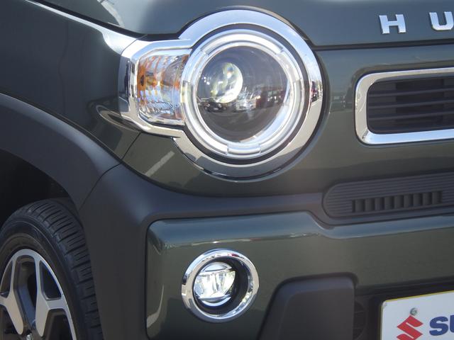 ハスラー ＨＹＢＲＩＤ　Ｘ　３型　オーディオレス　リヤセンサー　ＬＥＤヘッドライト・オートライト・ＡＣＣ・プッシュスタート式エンジン・シートヒーター（運転席・助手席）・ＵＳＢ電源ソケット・パーソナルテーブル（11枚目）