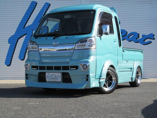 ダイハツ ハイゼットトラック ジャンボ４ｗｄ ハロースペシャルエアロ アルミ ナビ ｅｔｃ 普通車登録 小型貨物 １オーナー車 198 0万円 平成30年 18年 岡山県 中古車 価格 Com