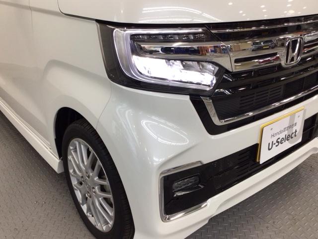 Ｎ－ＢＯＸカスタム Ｌターボ　ＬＥＤ・ディスプレイオーディオ・バックカメラ・純正ＡＷ・シートヒーター　衝突軽減ブレーキサポート　ＬＥＤヘッドライ　１オーナー　アイドリングＳ　ターボエンジン　ＰＳ　カーテンエアバック　エアバック（3枚目）