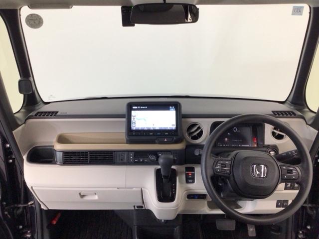 Ｎ－ＢＯＸ ベースグレード　デモカーＵＰ・ＬＥＤ・フルセグ・ホンダＣＯＮＮＥＣＴ・シートヒーター・ＥＴＣ　衝突軽減システム　スマートキ－　カーテンエアバック　イモビライザー　ＥＣＯモード　横滑り防止　オートクルーズ　キーフリー（16枚目）