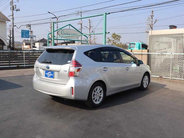 プリウスアルファ Ｓ　フレンドマチック車　タイプ２助手席リフトアップシート付き　ＡＢＳ、運転席・助手席エアバックカーテンエアバッグ、ドライブレコーダー（前後）、専用軽減パワステ、手押しパーキングブレーキ、旋回ノブ、リモコン式専用運転席パワーシート、移乗ボード、電動式車いす収納装置（42枚目）