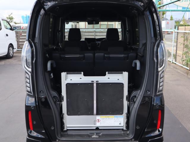 Ｎ－ＢＯＸカスタム Ｌ　　車いすスロープ車　定期点検整備　福祉装置整備　左右パワースライドドア、ナビ・フルセグＴＶ・バックカメラ、ソナー、アダプティブクルーズコントロール、オートエアコン、シートヒーター、電動パーキングブレーキ、ＥＴＣ、前後ドラレコ、ＡＷ、車いす用ウィンチ（4枚目）