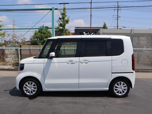 Ｎ－ＢＯＸ 車いすスロープ車ホンダセンシング　福祉装置整備　定期点検整備　左電動スライドドア、ナビ・フルセグＴＶ・バックカメラ、前後ソナー、電動パーキングブレーキ、ＥＴＣ、前後ドラレコ、ウインチ用リモコン、車載用介助型車いす（マツナガ社製）、フローリングチェアマット（32枚目）