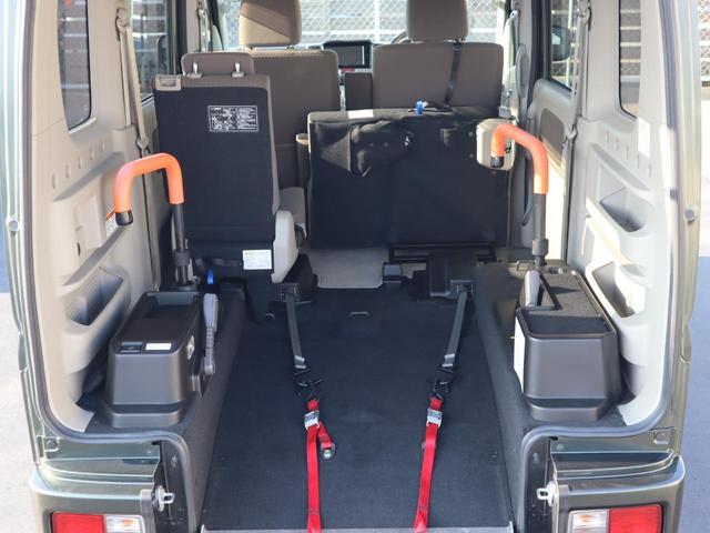 エブリイワゴン 車いすスロープ車　左右分割リヤシート付　車いすスロープ車　左右分割リヤシート付　ＡＢＳ　運転席・助手席エアバッグ　スマートキー＆プッシュスタート　衝突被害軽減　ナビ・テレビ（フルセグ）　オートエアコン　リヤヒーター　ウィンチ用リモコン（6枚目）