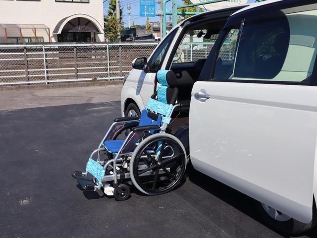 スペイド Ｆ　サイドアクセス車　専用車いす仕様　定期点検＆福祉装置整備　サイドアクセス車　専用車いす仕様　左電動スライドドア　ナビ・テレビ（フルセグ）・バックカメラ　ソナー（前後）　ＥＴＣ　ドライブレコーダー（7枚目）