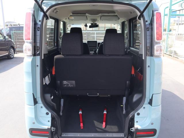 スペーシア ハイブリッドＸ　車いすスロープ車　車いすスロープ車　衝突被害軽減ブレーキ　アイドリングストップ　左電動スライドドア　ナビ・フルセグＴＶ　バックカメラ　フロントカメラ　ソナー　オートエアコン　シートヒーター　ドライブレコーダー（4枚目）