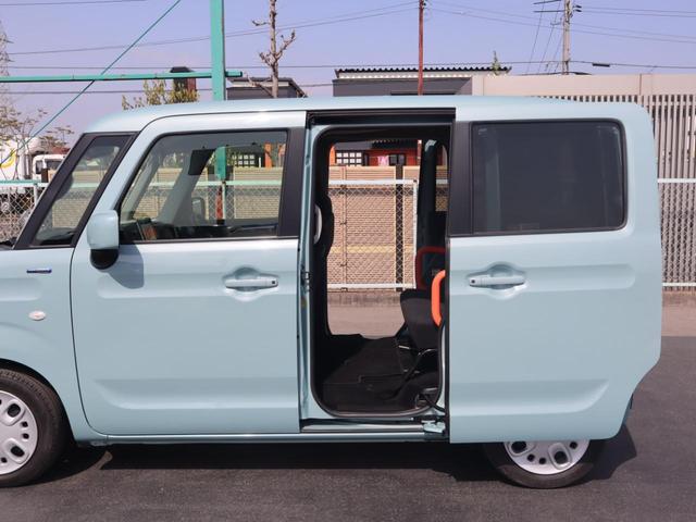 スペーシア ハイブリッドＸ　車いすスロープ車　車いすスロープ車　衝突被害軽減ブレーキ　アイドリングストップ　左電動スライドドア　ナビ・フルセグＴＶ　バックカメラ　フロントカメラ　ソナー　オートエアコン　シートヒーター　ドライブレコーダー（14枚目）