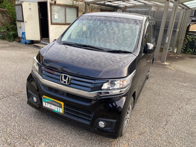 N-WGNカスタム G・Aパッケージ ナビ Bluetooth CD SD オートクルーズ 修復歴無し(2枚目)