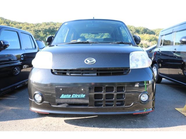 エッセ カスタム ユーザー買取車両・純正エアロ・純正アルミ・キーレス・フォグランプ・電格ミラー・純正CDデッキ・MOMOウッドステアリング(2枚目)