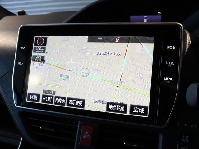 ハイブリッドGi 純正10型SDナビ フルセグTV バックモニター 純正12.1型後席モニター 両側パワースライドドア ブラックレザーシート LEDヘッドライト ウッドコンビハンドル 7人乗り ETC 純正アルミ(4枚目)