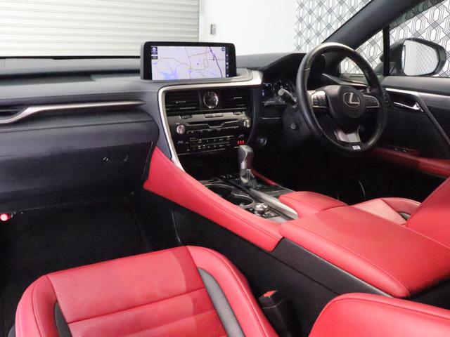 RX300 Fスポーツ TRDエアロ(F・S・R) TRDマフラー パノラマサンルーフ フレアレッド本革エアーシート パノラミックビュモニター 三眼LEDヘッドライト ブラインドスポットモニター クリアランスソナー(3枚目)