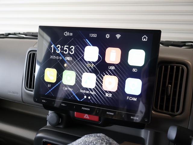 エブリイ Ｊリミテッド　ターボ　届出済未使用車　１０型ディスプレイオーディオ　ブルートュース　ＨＤＭＩ　バックモニター　両側パワースライドドア　専用ＬＥＤヘッドライト　シートヒーター　専用フロント＆リアバンパー　特別仕様車（4枚目）