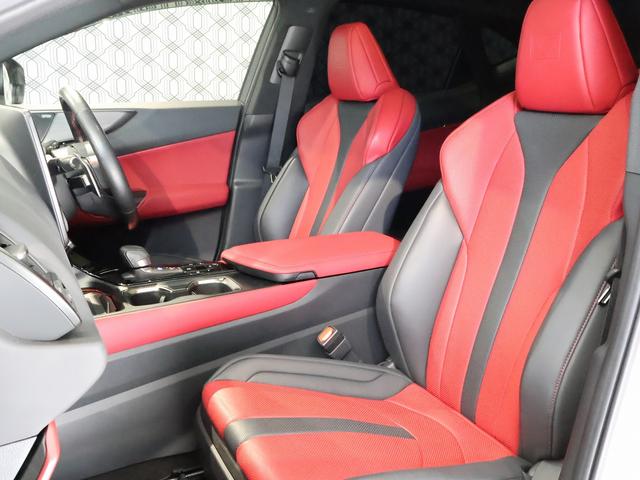 NX NX350h Fスポーツ マークレビンソンサウンド パノラマサンルーフ デジタルインナーミラー 赤/黒本革エアシート アドバンスドパーク オレンジキャリパー パワーバックドア 後席電動リクライニング おくだけ充電 寒冷地仕様(23枚目)