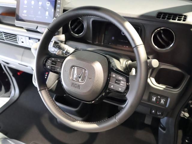 Ｎ－ＢＯＸカスタム ターボ　届出済未使用車　純正９型ナビＴＶ　ブルートゥース　バックモニター　両側パワースライドドア　ＬＥＤヘッドライト　フォグランプ　衝突軽減ブレーキ　ハーフレザーシート　シートヒーター　パドルシフト（13枚目）