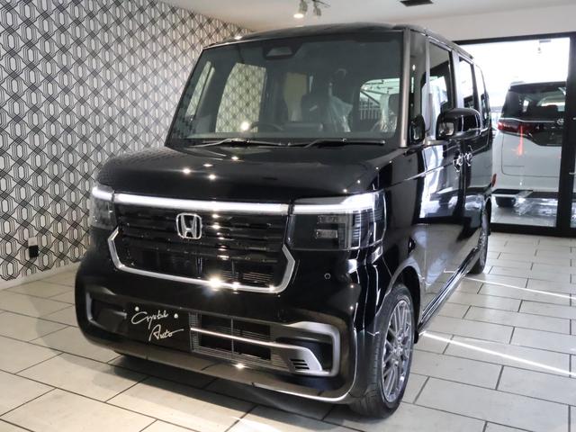 Ｎ－ＢＯＸカスタム ターボ　届出済未使用車　純正９型ナビＴＶ　ブルートゥース　バックモニター　両側パワースライドドア　ＬＥＤヘッドライト　フォグランプ　衝突軽減ブレーキ　ハーフレザーシート　シートヒーター　パドルシフト（23枚目）