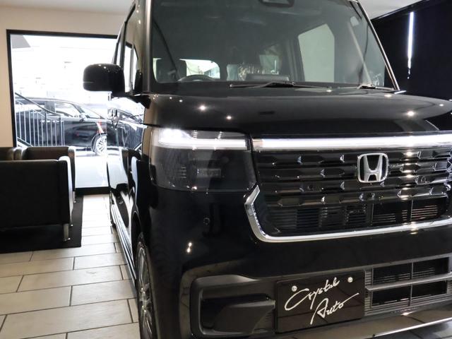 Ｎ－ＢＯＸカスタム ターボ　届出済未使用車　純正９型ナビＴＶ　ブルートゥース　バックモニター　両側パワースライドドア　ＬＥＤヘッドライト　フォグランプ　衝突軽減ブレーキ　ハーフレザーシート　シートヒーター　パドルシフト（24枚目）