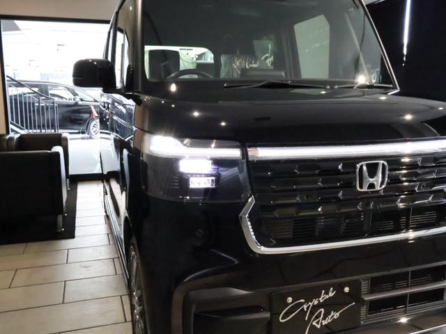 Ｎ－ＢＯＸカスタム ターボ　届出済未使用車　純正９型ナビＴＶ　ブルートゥース　バックモニター　両側パワースライドドア　ＬＥＤヘッドライト　フォグランプ　衝突軽減ブレーキ　ハーフレザーシート　シートヒーター　パドルシフト（25枚目）