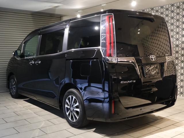 エスクァイア Gi プレミアムパッケージ ブラックテーラード アルパイン11型SDナビTV アルパイン10.1型後席フリップダウンモニター バックモニター ハーフレザーシート LEDヘッドライト 両側パワースライドドア ウッドコンビハンドル 特別仕様車 純正AW(2枚目)