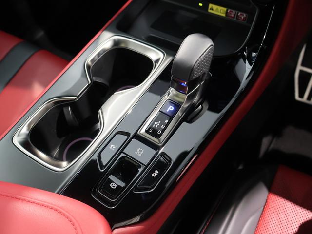 NX NX350h Fスポーツ マークレビンソンサウンド パノラマサンルーフ デジタルインナーミラー 赤/黒本革エアシート オレンジキャリパー パワーバックドア 後席電動リクライニング 後席シートヒーター おくだけ充電 純正ドラレコ(14枚目)