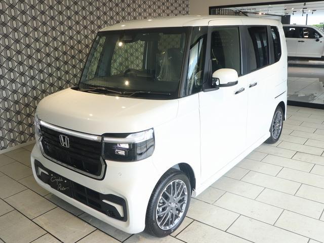 Ｎ－ＢＯＸカスタム ターボ　届出済未使用車　純正９型ナビＴＶ　ブルートゥース　バックモニター　両側パワースライドドア　ＬＥＤヘッドライト　フォグランプ　衝突軽減ブレーキ　ハーフレザーシート　シートヒーター　パドルシフト（51枚目）