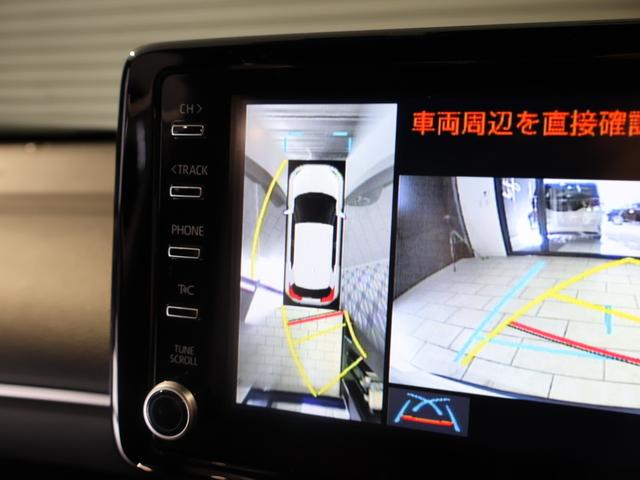 ヤリスクロス ハイブリッドＺ　アドベンチャー　純正８型ディスプレイ　ナビ　パノラミックビューモニター　パワーバックドア　ブラインドスポットモニタ　ＬＥＤヘッドライト　専用ハーフレザーシート　シートヒーター　純正アルミ　クリアランスソナー　ドラレコ（13枚目）