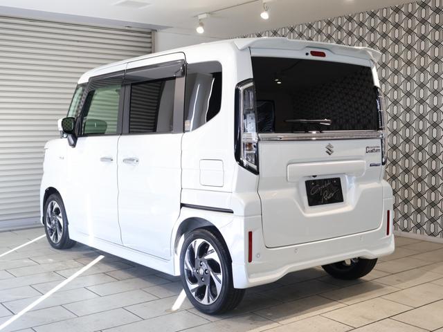 スペーシアカスタム ハイブリッドXS メーカー9型ナビTV 全方位モニター ブルートゥース HDMI対応 両側パワースライドドア ハーフレザーシート LEDヘッドライト クリアランスソナー リアオットマンシート ヘッドアップディスプレイ(2枚目)