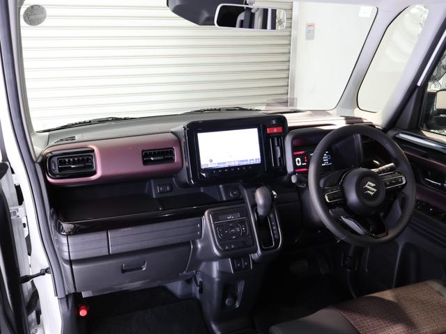 スペーシアカスタム ハイブリッドXS メーカー9型ナビTV 全方位モニター ブルートゥース HDMI対応 両側パワースライドドア ハーフレザーシート LEDヘッドライト クリアランスソナー リアオットマンシート ヘッドアップディスプレイ(3枚目)