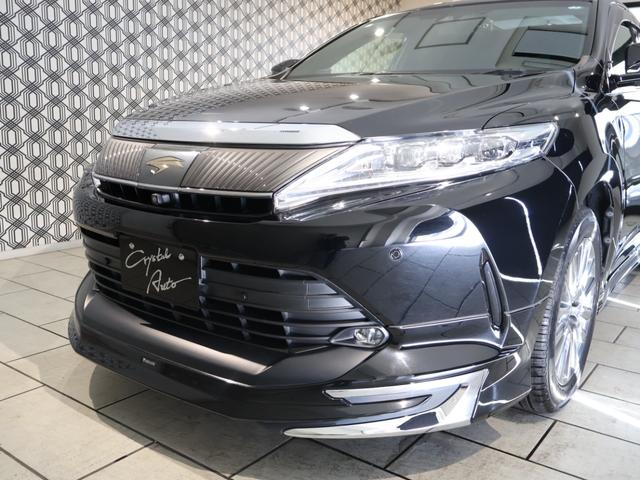 ハリアー プログレス サンルーフ モデリスタエアロ(F・S・R) メーカーナビTV JBLサウンド パノラミックビュモニター LEDヘッドライト パワーバックドア クリアランスソナー ハーフレザーシート 前後ドラレコ(36枚目)