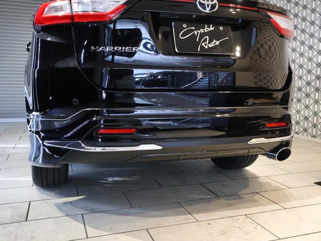 ハリアー プログレス サンルーフ モデリスタエアロ(F・S・R) メーカーナビTV JBLサウンド パノラミックビュモニター LEDヘッドライト パワーバックドア クリアランスソナー ハーフレザーシート 前後ドラレコ(45枚目)