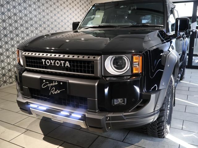 ランドクルーザー250 VX サンルーフ JAOSフロントバンパーガード&オーバーフェンダー&サイドステップ&マッドガード ヒッチメンバー トヨタチームメイト 丸目LEDヘッドライト プレミアムサウンド デジタルインナーミラー(40枚目)