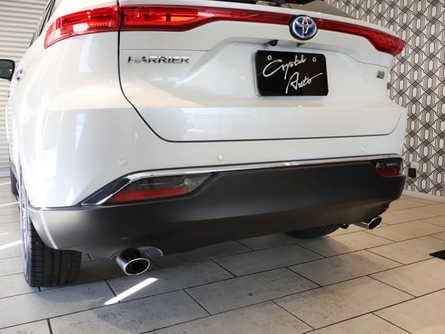 ハリアーハイブリッド Z レザーパッケージ 調光パノラマルーフ 黒本革シート JBLサウンド パノラミックビュモニター 録画機能付きデジタルインナーミラー ブラインドスポットモニター パワーバックドア LEDヘッドライト クリアランスソナー(41枚目)