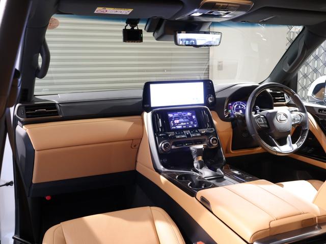 ＬＸ ＬＸ６００　マークレビンソンサウンド　リアエンターテイメント　モデリスタエアロ　モデリスタサイドステップ　デジタルインナーミラー　ヘッドアップディスプレイ　ヘーゼル革シート　クールボックス　純正２２インチアルミ（3枚目）
